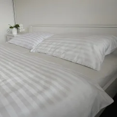 Povlečení Solitude bílé, 100 % bavlna, česané příze