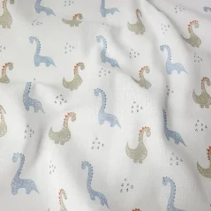 Plena 70x70 cm, tisk - brontosaurus