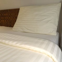 Povlečení Solitude cream, 100 % bavlna, česané příze