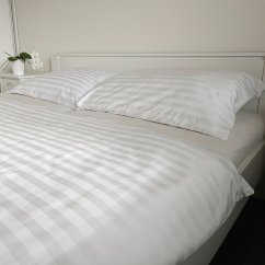 Povlečení Solitude CVC bílé, bavlna/PES 60%/40%, česané příze