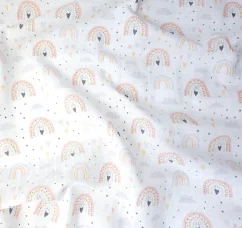 Plena 90x100, tisk - duha