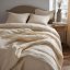Mušelínové povlečení cream, 140x200+70x90 cm