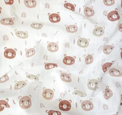 Plena 70x70 cm, tisk - méďa šíp