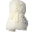 Mušelínové prostěradlo, cream, 60x120+13 cm